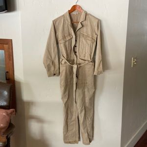 Alex mill jumpsuit stretch cotton twill jumpsuit